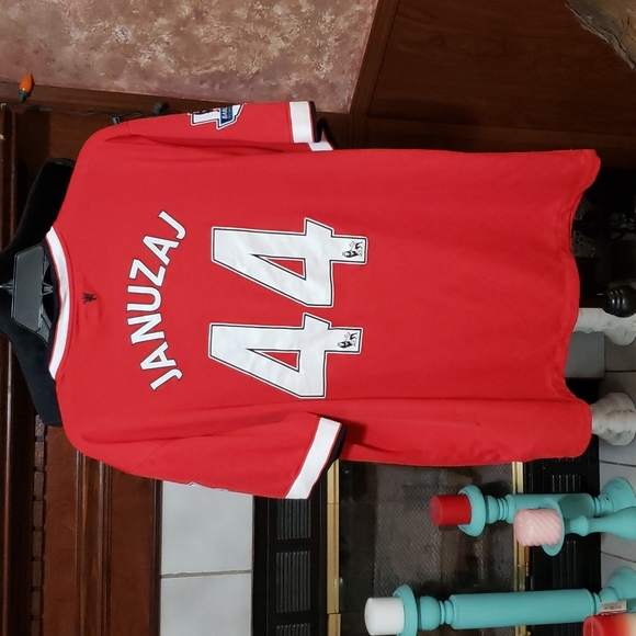 Red Sports Top Football Size Youth XL - Picture 5 of 7